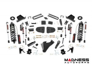 Ford Super Duty Lift Kit - 4.5 Inch - Front Coilover Converson - Rear Vertex Adjustable Shocks - 4WD/ Diesel (2023+)